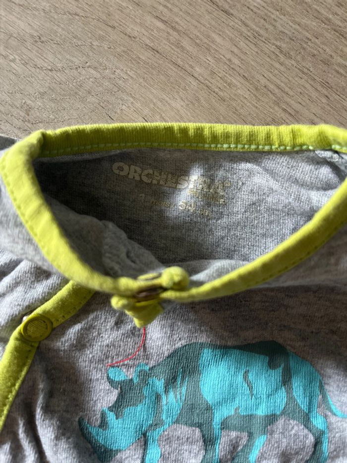 Pyjama garçon 1 mois 54cm - photo numéro 4