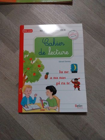 Cahier de lecture neuf boscher