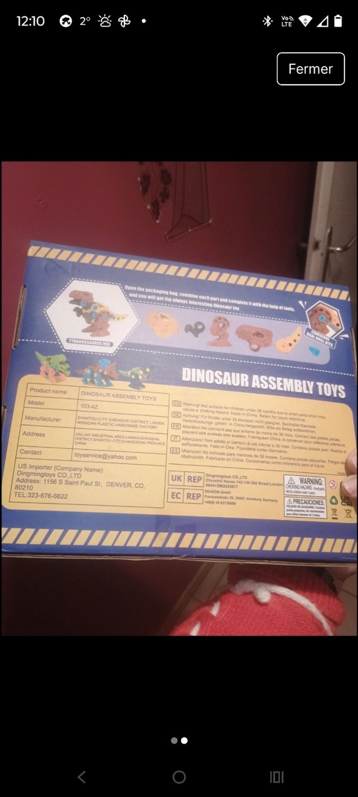 Jeu dinosaure - photo numéro 2