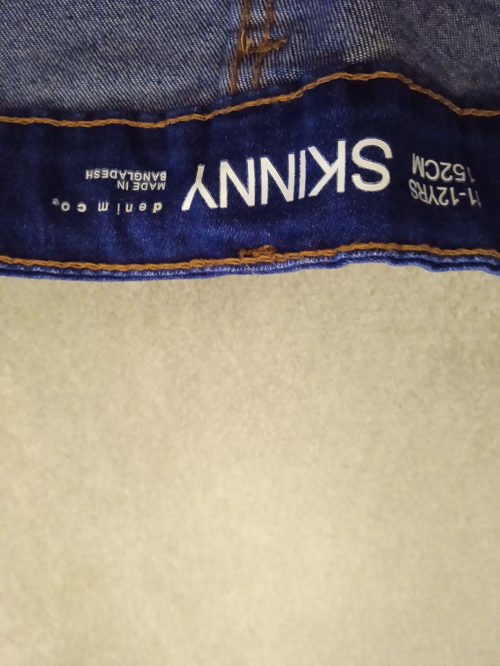 pantalon jeans brut skinny garçon neuf étiquette achat   kiabi - photo numéro 4
