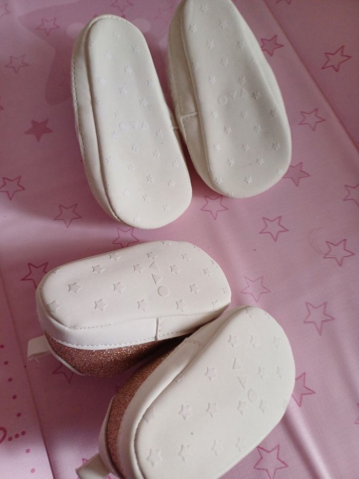 2 paires chaussures bébé - photo numéro 4