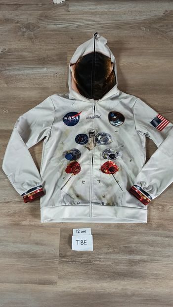 Gilet fin astronaute garçon 12 ans TBE