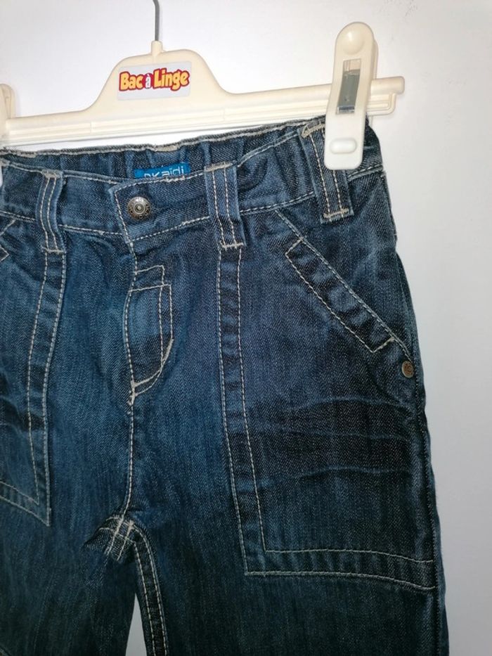 Jeans ample Okaidi 5ans 108cm - photo numéro 4