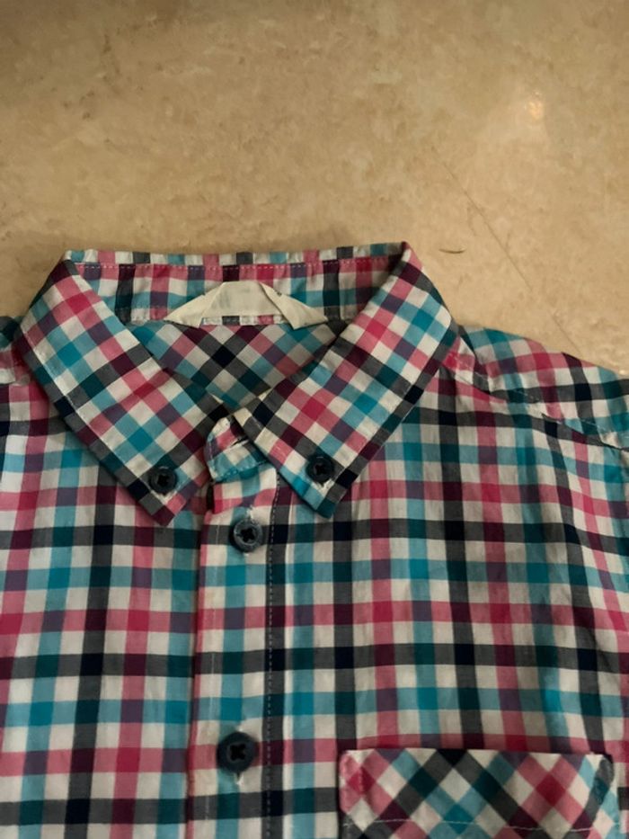 Chemise garçon H&M – manches courtes – taille 9-10 ans - photo numéro 4