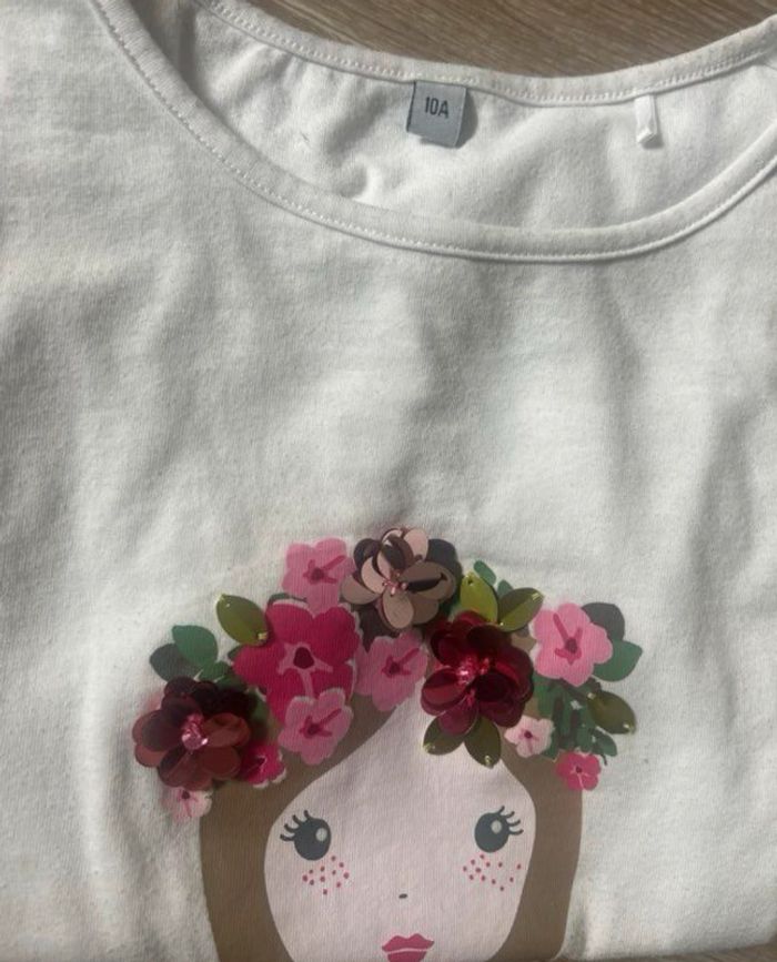 Lot de 11 t shirts fille - photo numéro 9