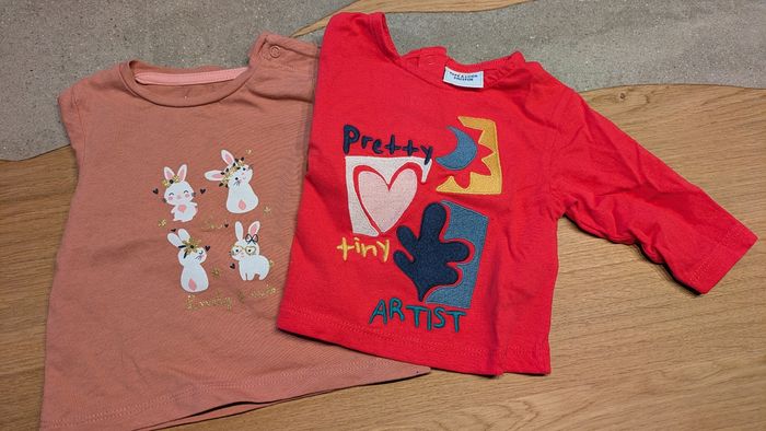 Lot de 2 T-Shirt manches longues
