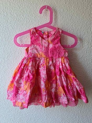 robe rose fleur