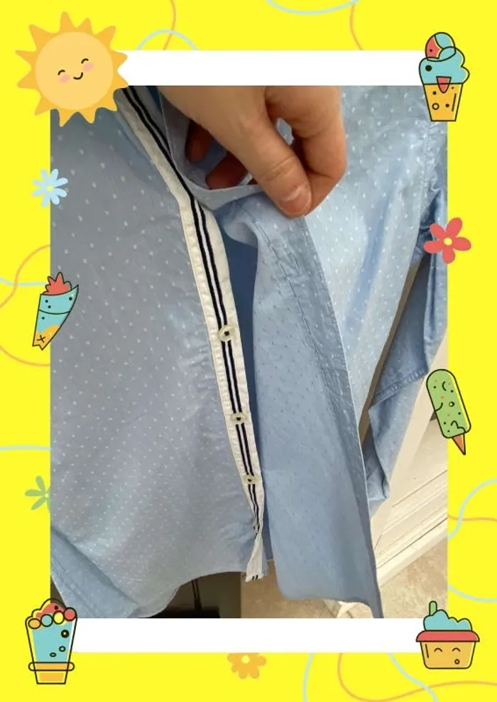 Chemise slim bleue Jules S 36 - photo numéro 4