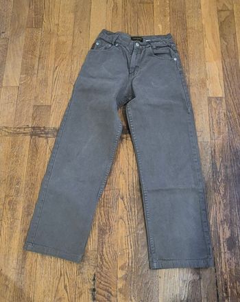 Timberland jean coupe droite garçon vert kaki taille 10ans