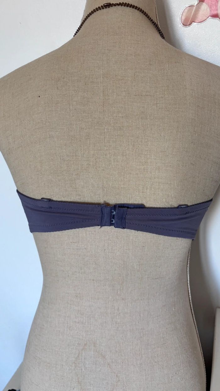 🎀Soutien gorge violet Lila dentelle 95 b #dona - photo numéro 4