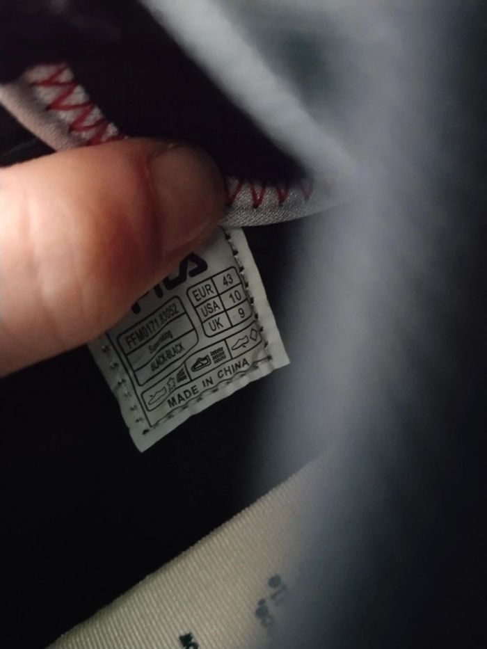 baskets sneakers FILA cuir homme neuves P 43 - photo numéro 14