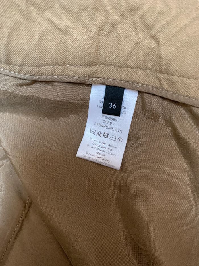 Pantalon chino évasé Joseph Taille 36 - photo numéro 3