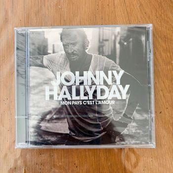 CD Mon pays c’est l’amour – Johnny Hallyday – Neuf sous blister
