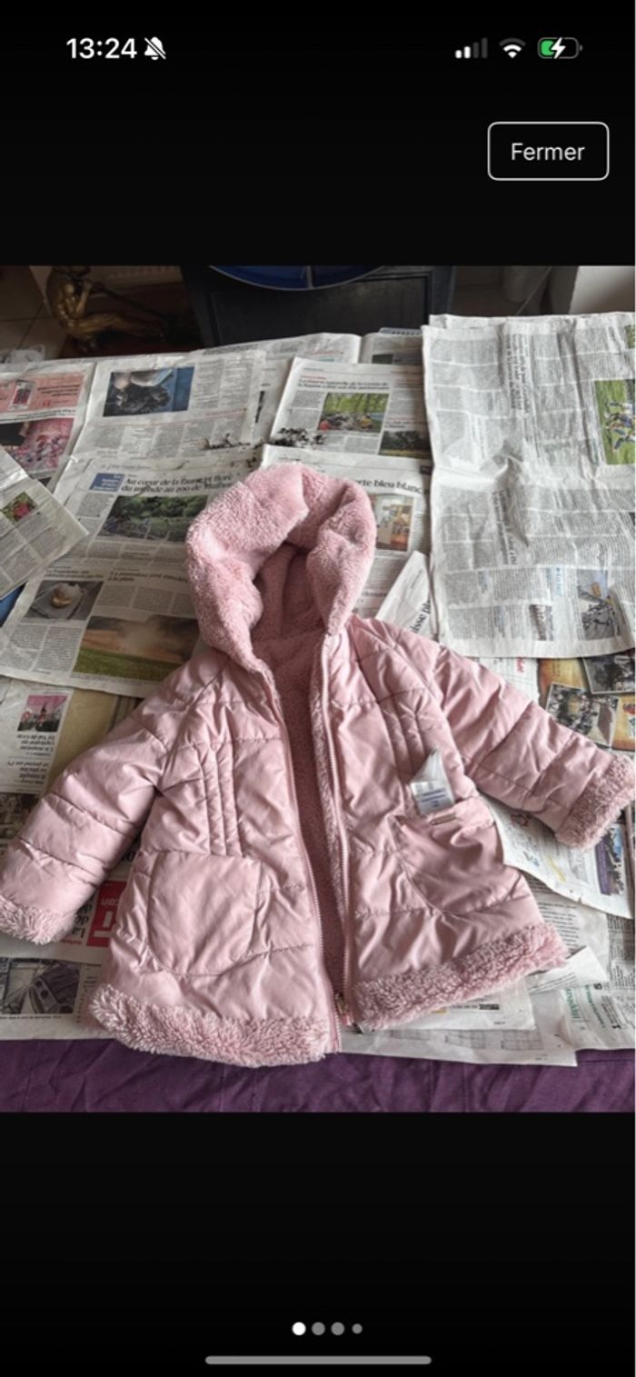 Manteau fille 18 mois - photo numéro 4