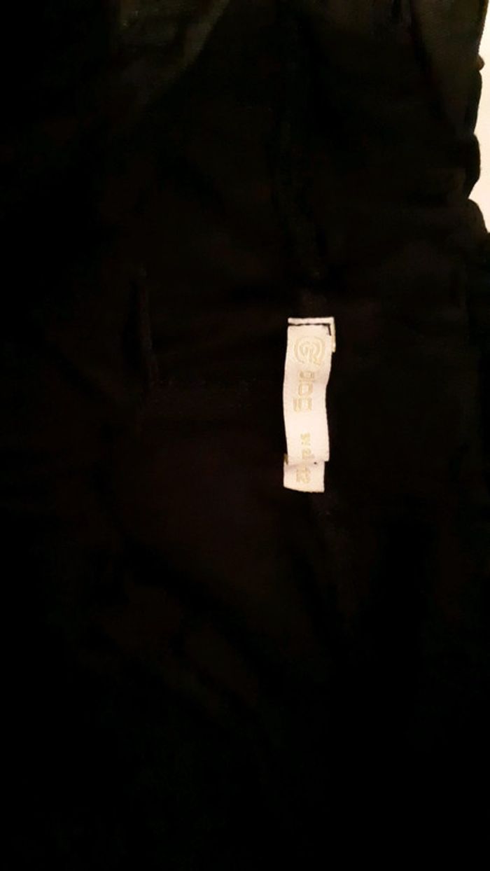 Pantalon noir avec ceinture en taille 12 ans, Gémo. - photo numéro 2