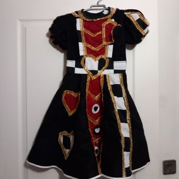 Deguisement enfant reine de coeur