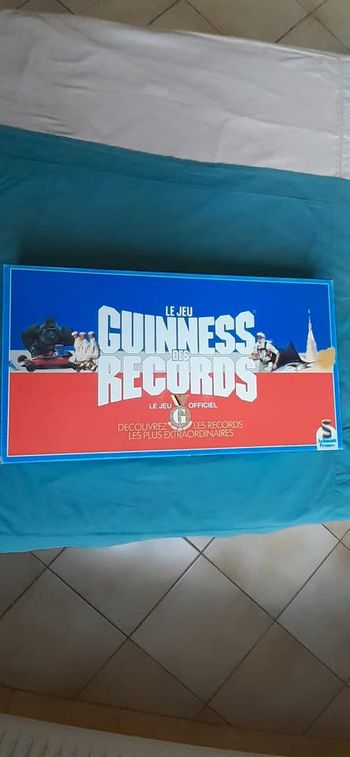 Jeu le Guiness des records année 90