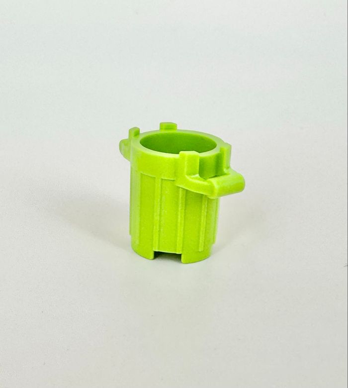 Lego Accessoires City : Poubelle de couleur vert lime - NEUF - photo numéro 2