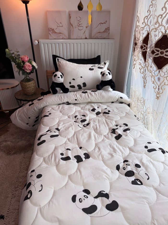 Les couettes une place tt neuf - photo numéro 3