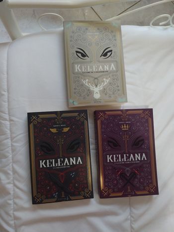 Romans Keleana tomes 1 + 2 + Préquel 0.5- Sarah J. Maas La Martinière 3 tomes