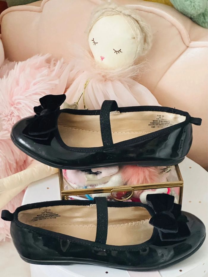 Ballerine Noeud vernis
