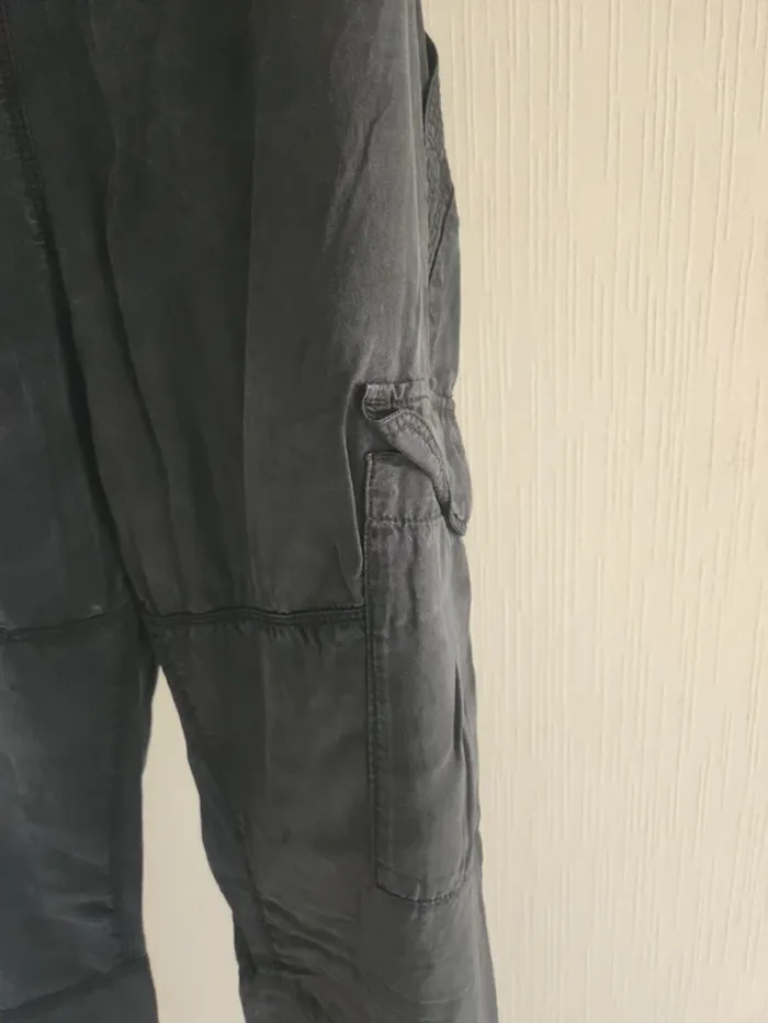 Pantalon cargo en Lyocell IKKS 34 / 36 - photo numéro 13