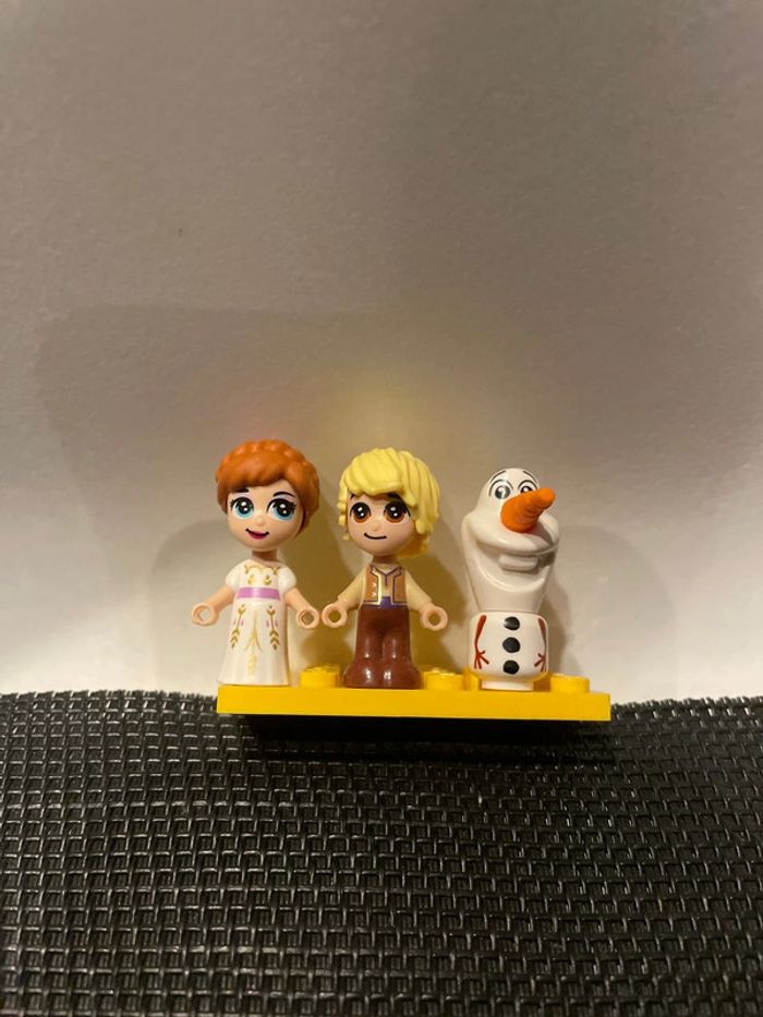 Lego Disney princesses lot mini figurines anna kristoff Olaf reine des neiges 2 Frozen officiel - photo numéro 2