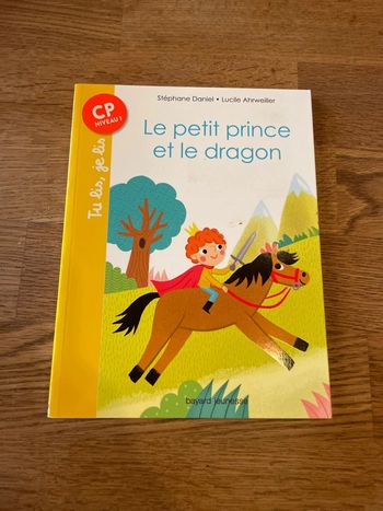 Livre Tu lis, je lis CP Niveau 1 Le petit prince et le dragon