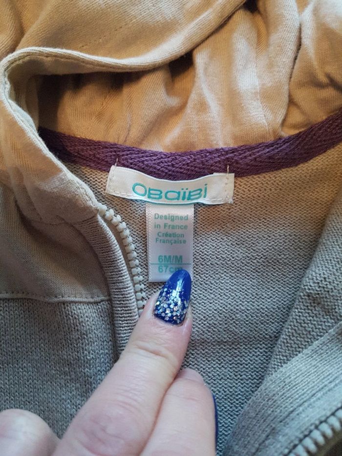Gilet garçon 6 mois - photo numéro 3