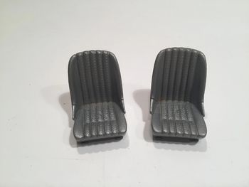 Lot x2 sièges avant pièce détachée miniature Burago Mercedes 300 SL 1954 1/18 1/18e #A1