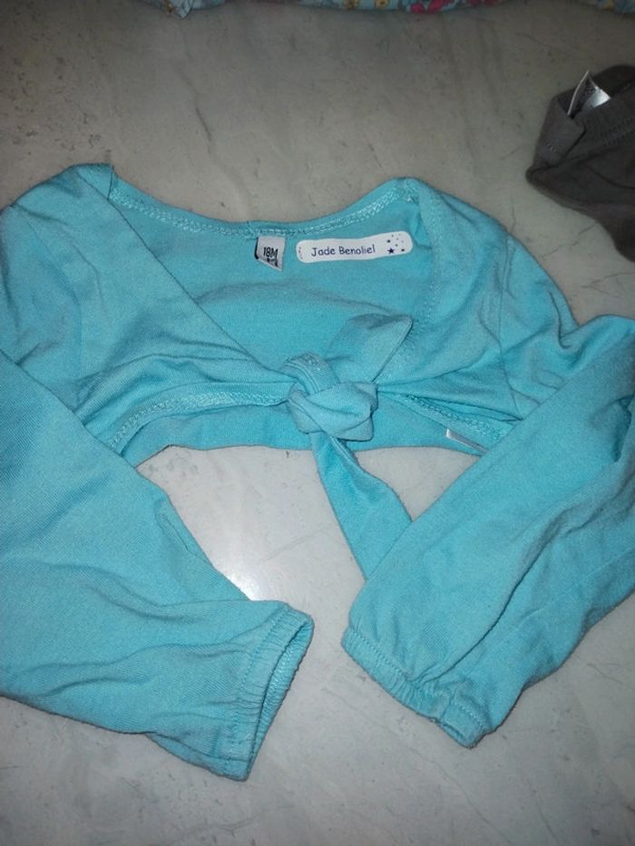 Ensemble robe leggings boléro 18 mois - photo numéro 4