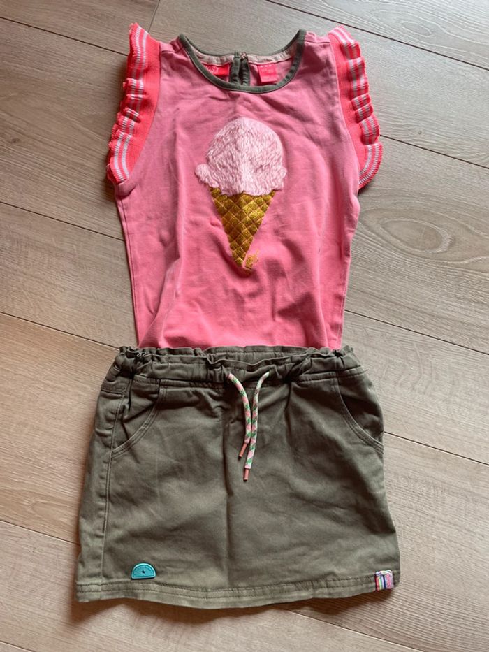 Ensemble jupe tee shirt B.nosy