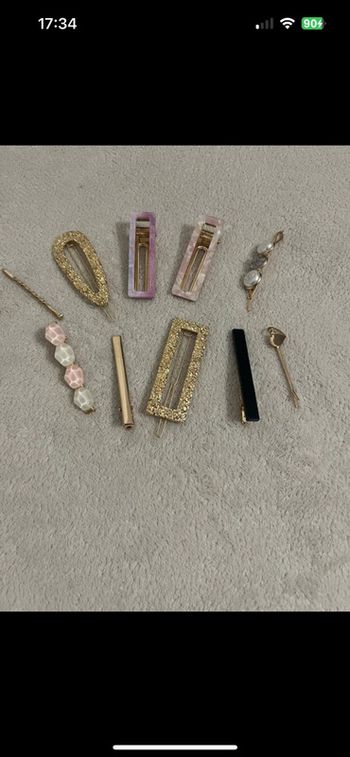 Lot de 10 barrettes