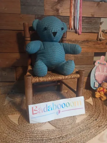 Peluche ours fait main tbe