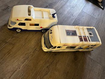 Lot camping cars
