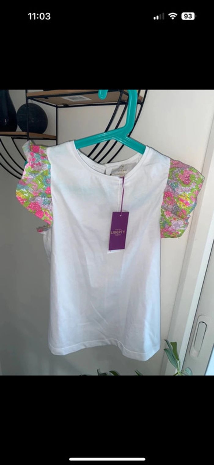 Tee shirt jacadi 8 ans neuf