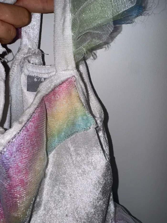 Robe de déguisement arc en ciel - photo numéro 6