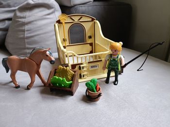 Playmobil Country - 5517 - Cheval et dresseuse