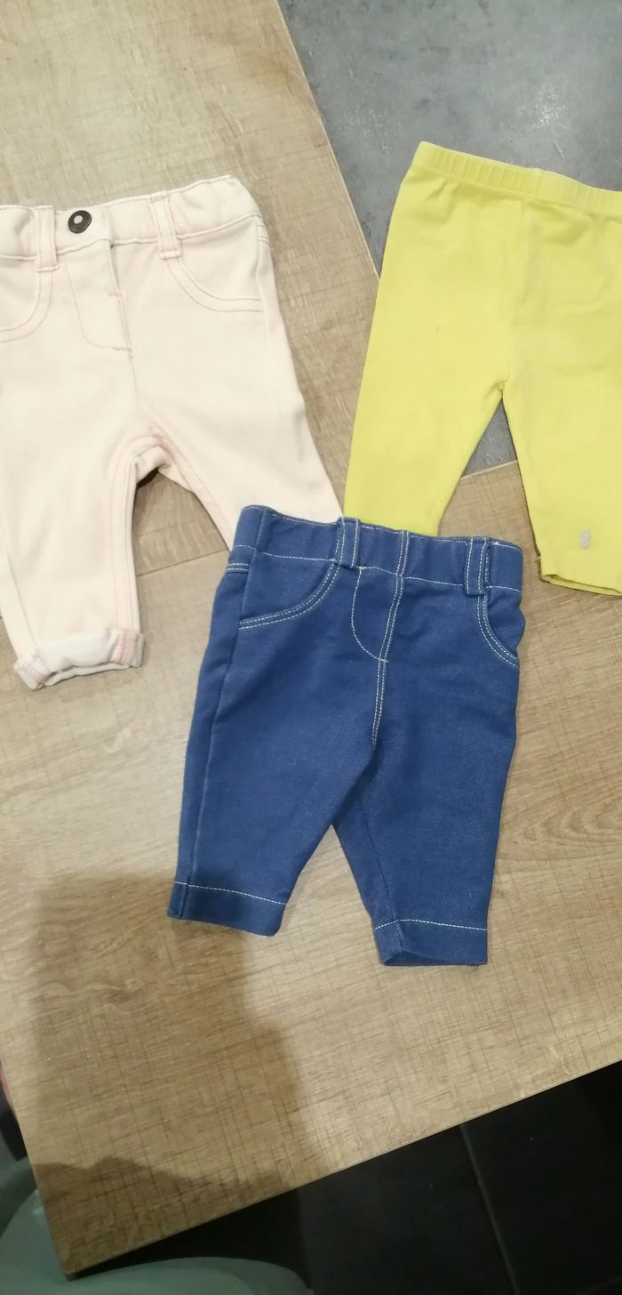 Lot de 3 pantalons filles