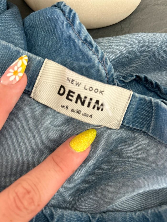 T-shirt ~ denim ~ M - photo numéro 3
