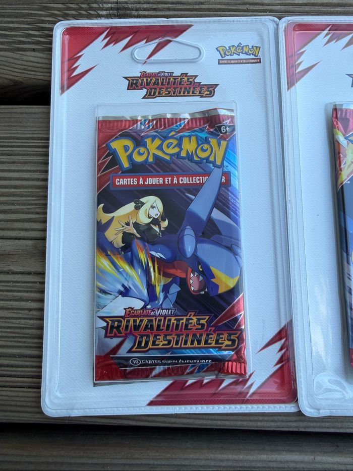 Artset blister Pokémon ev10 Rivalités Destinées team rocket - photo numéro 2