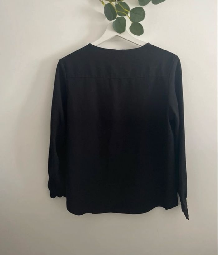 🌸Blouse manches longues noire Kiabi taille 38🌸 - photo numéro 2