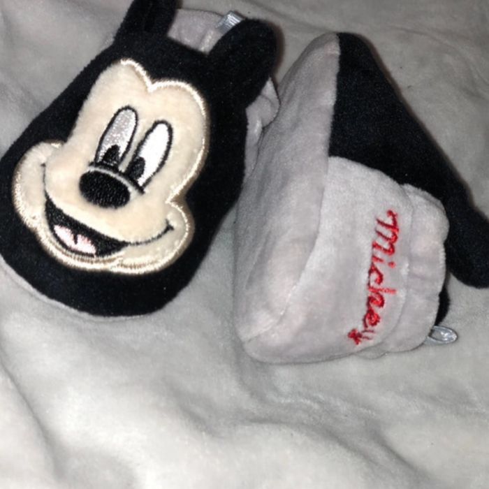 Chaussons Mickey 0-3mois - photo numéro 2