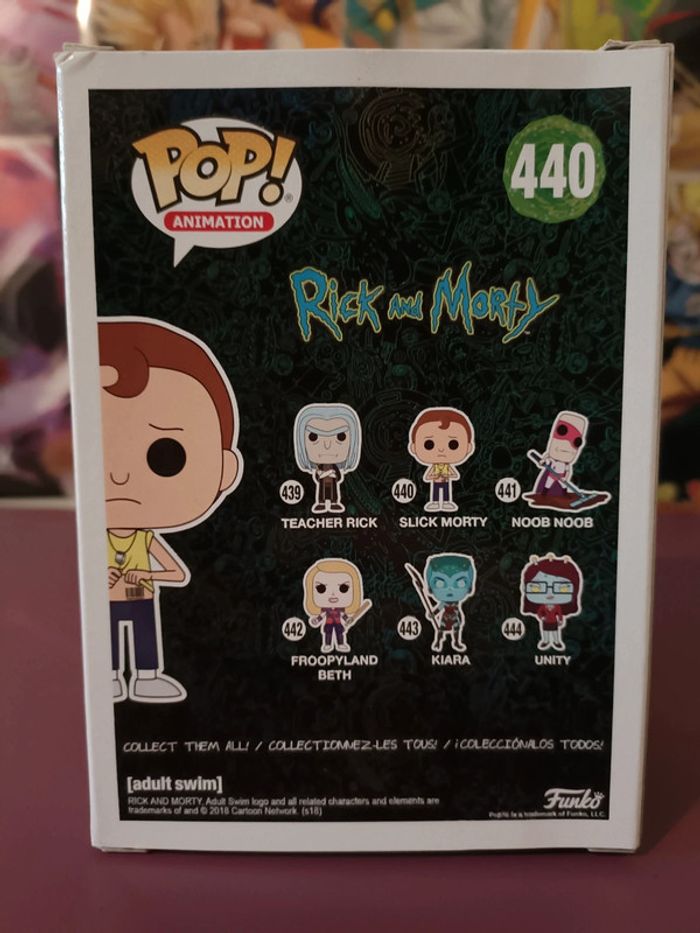 Figurine Funko Pop Rick and Morty Slick Morty 440 - photo numéro 3