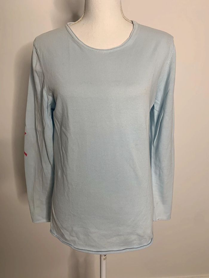 Pull léger bleu ciel Little Marcel T38 M