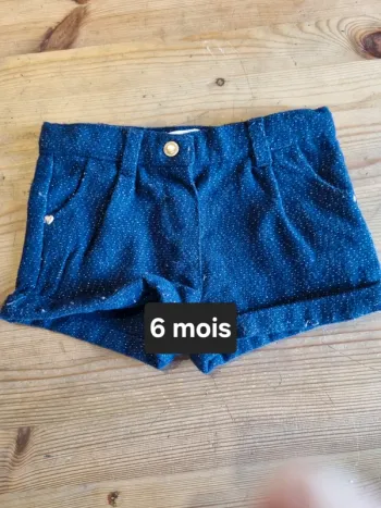 Short bébé fille