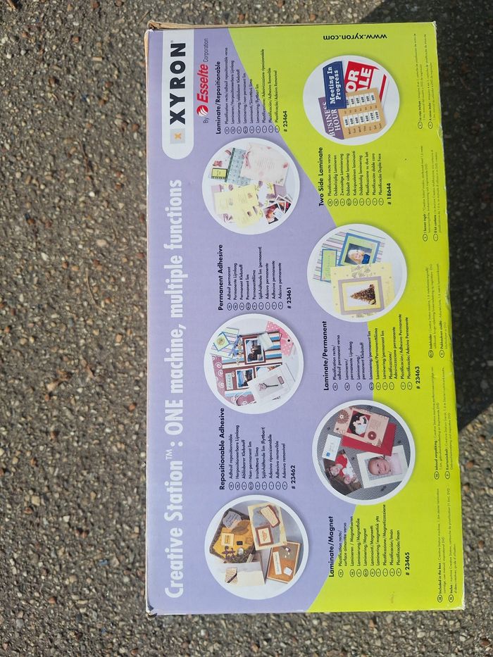 Plastifieuse ceative station xyron - photo numéro 2