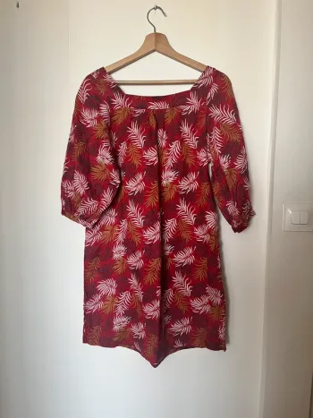 Robe 100% Lin Monoprix 36
