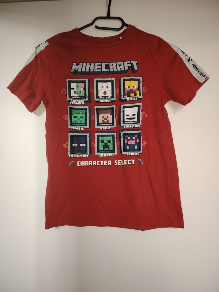 Tee shirt Minecraft mojang taille 134/140