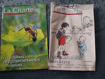 Revues magazines La Charte